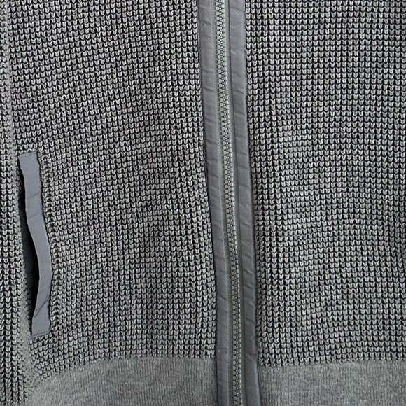 Gray sweater with zipper Calvin Klein size M-L - Picture 9 of 13